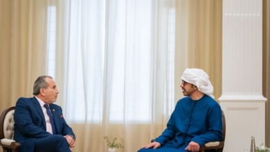 عبدالله بن زايد يستقبل وزير خارجية بيرو ويبحثان تعزيز التعاون الثنائي بين البلدين