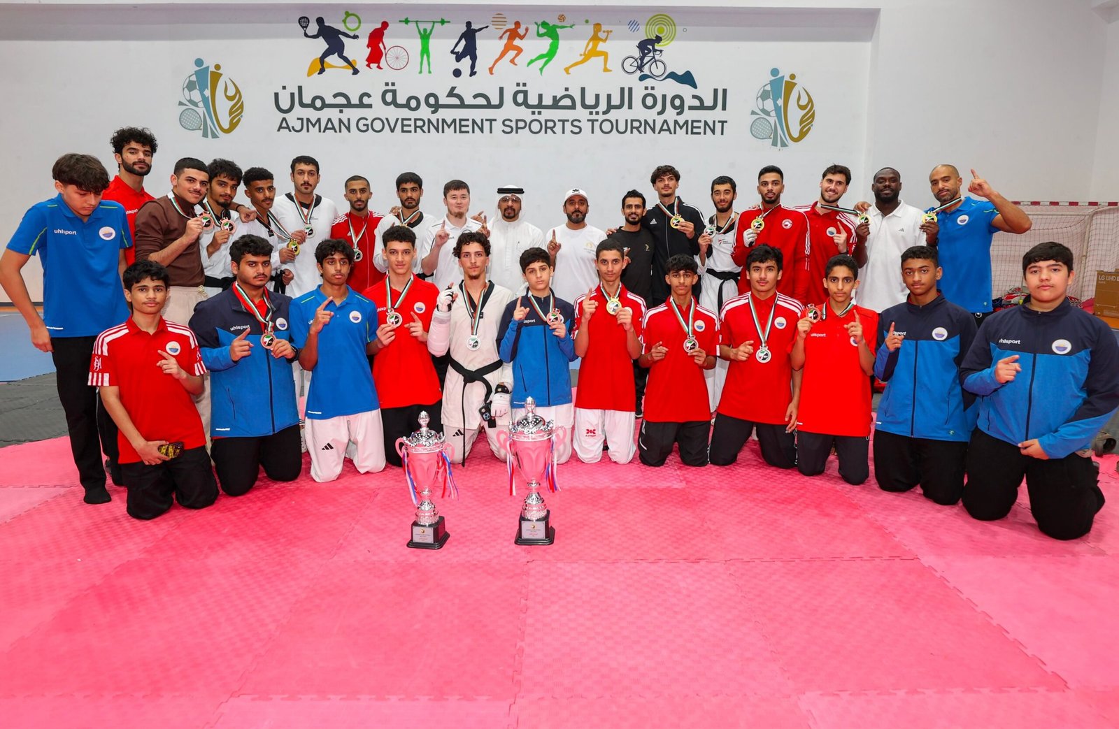 الشارقة يتوج بكأس بطولة الاتحاد المفتوحة للتايكواندو