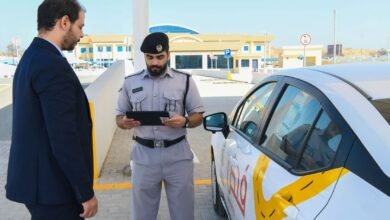 6849 ملكية مركبة تصدرها شرطة رأس الخيمة خلال الربع الأول من العام