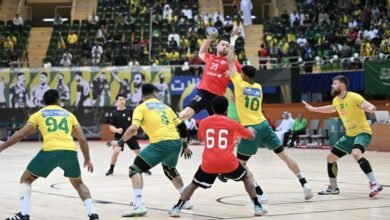 شباب الأهلي والخليج السعودي يتنافسان غداً على كأس سوبر اليد الإماراتي السعودي