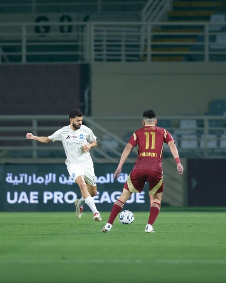 تعادل الوحدة مع النصر في دوري أدنوك للمحترفين