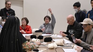 "الحرفيات الإماراتيات" ينسجن تفاصيل الجناح في إكسبو 2025 أوساكا