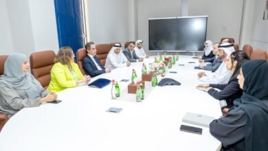 وفد مصري يطلع على عمليات التحديث والتطوير في هيئة الفجيرة للثقافة والإعلام