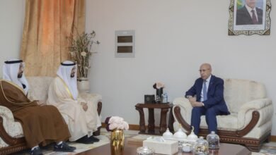 الرئيس الموريتاني يستقبل رئيس “الهيئة العامة للشؤون الإسلامية”
