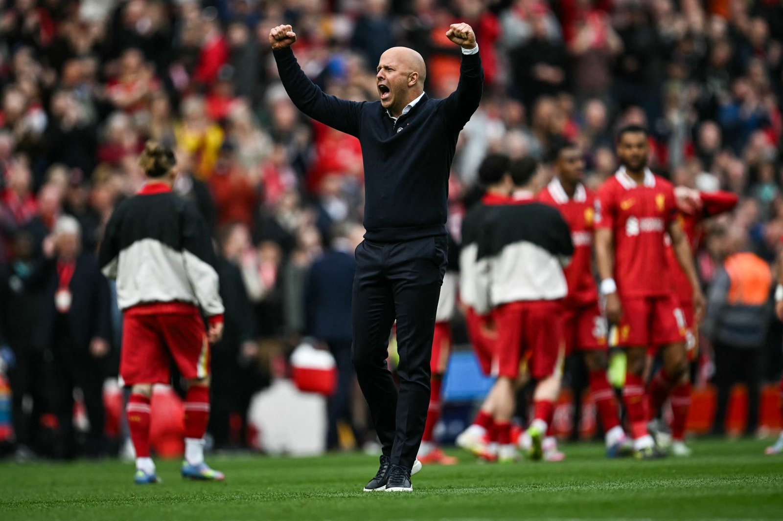 في جولة الحسم.. أرقام تاريخية تنتظر ليفربول مع التتويج بلقب الدوري الإنجليزي