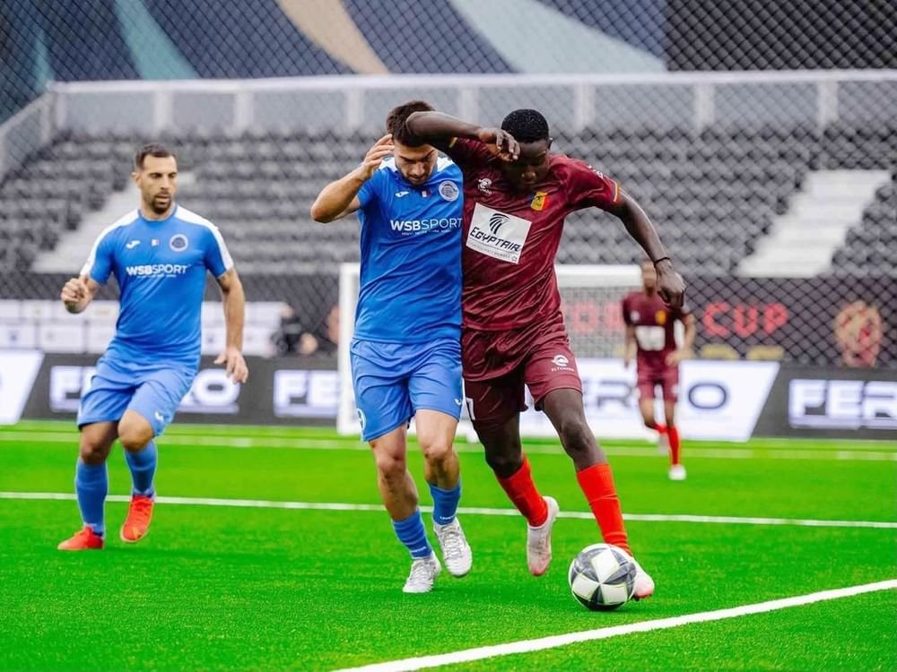 5 انتصارات في مونديال كرة القدم المصغرة بأذربيجان