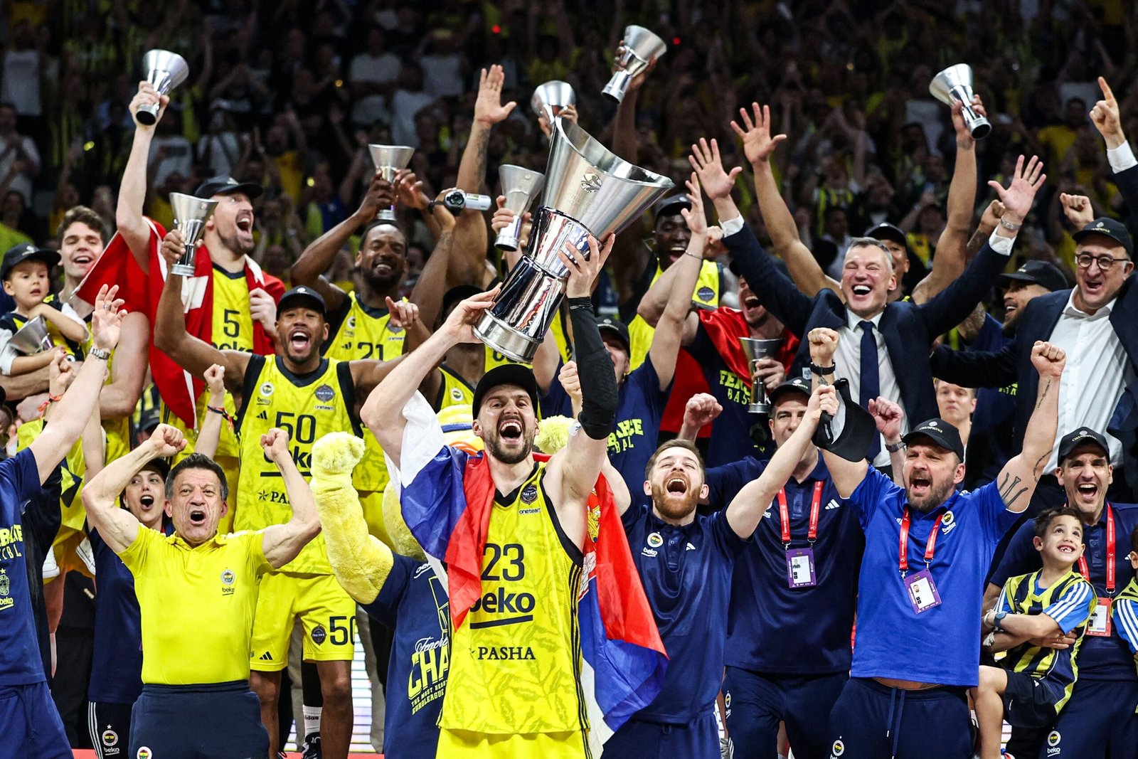 فنربخشة يتوج بطلا للدوري الأوروبي لكرة السلة في أبوظبي