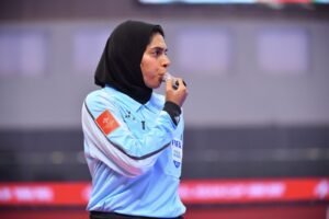 الدولية نجاة البلوشي تختتم مشاركتها في كأس آسيا للسيدات لكرة الصالات