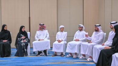 عمّار بن حميد يلتقي الطلبة الإماراتيين في الصين