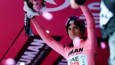 "الإمارات للدراجات" يعزز صدارته في سباق "جيرو دي إيطاليا"