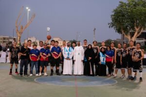 دائرة البلديات والنقل متمثلة ببلدية مدينة أبوظبي تفعّل مرافقها المجتمعية في مدينتي محمد بن زايد وبني ياس بفعاليات رياضية متنوعة