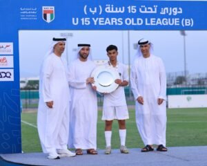 فريق الإمارات بطلًا لدوري تحت 15 سنة (ب)