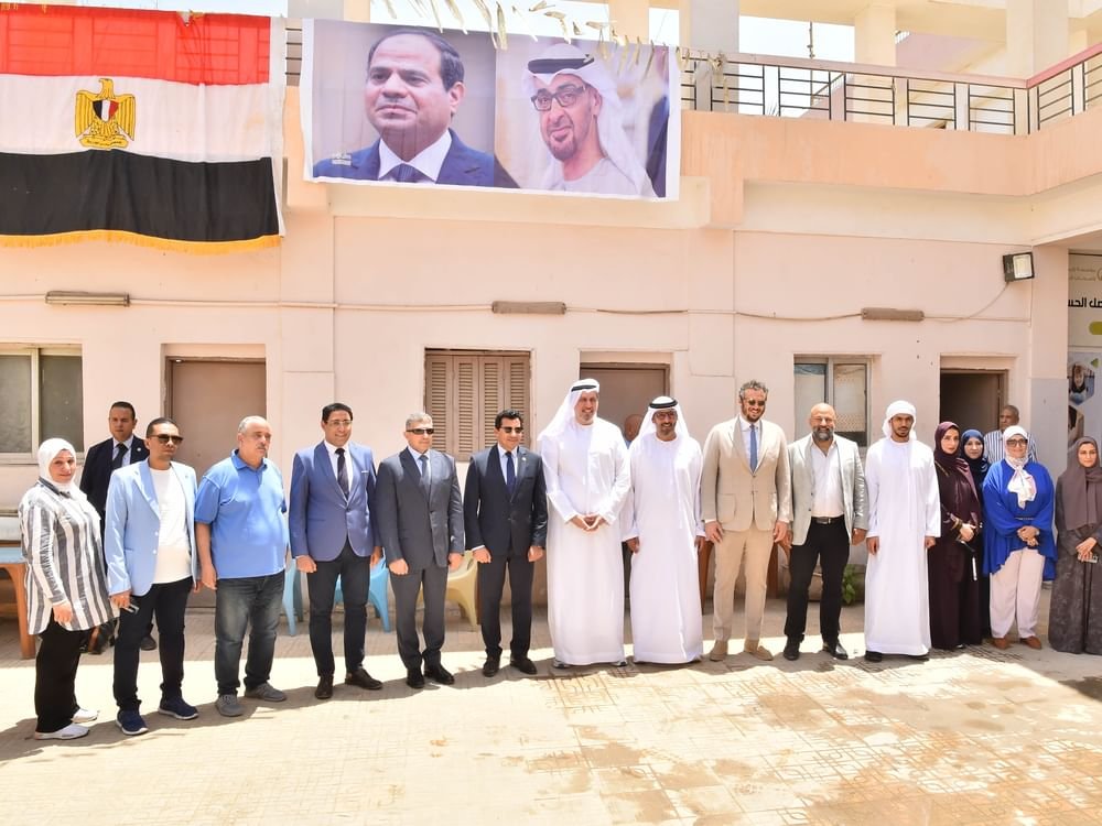 "زايد العليا" تفتتح أول حديقة للمكفوفين ضمن مشروع "جسور أمل القابضة" في مصر 1 "زايد العليا" تفتتح أول حديقة للمكفوفين ضمن مشروع "جسور أمل القابضة" في مصر