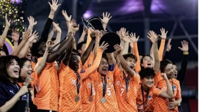 ووهان جيانغدا يتوج بلقب دوري أبطال آسيا للسيدات