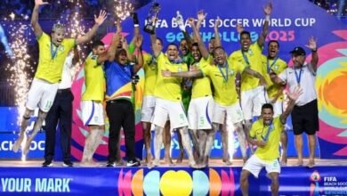 البرازيل بطلا لكأس العالم لكرة القدم الشاطئية للمرة السابعة