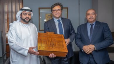 محمد الشرقي يلتقي وزير الثقافة المصري