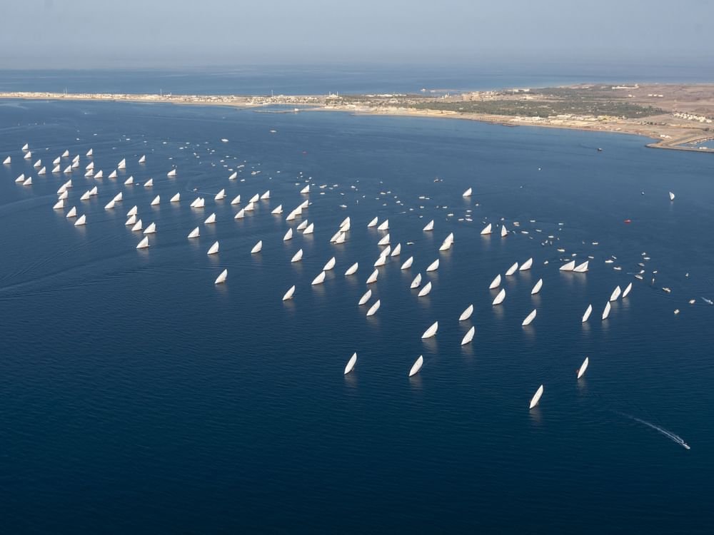 انطلاق سباق دلما التاريخي للمحامل الشراعية غدا بمشاركة 110 محامل