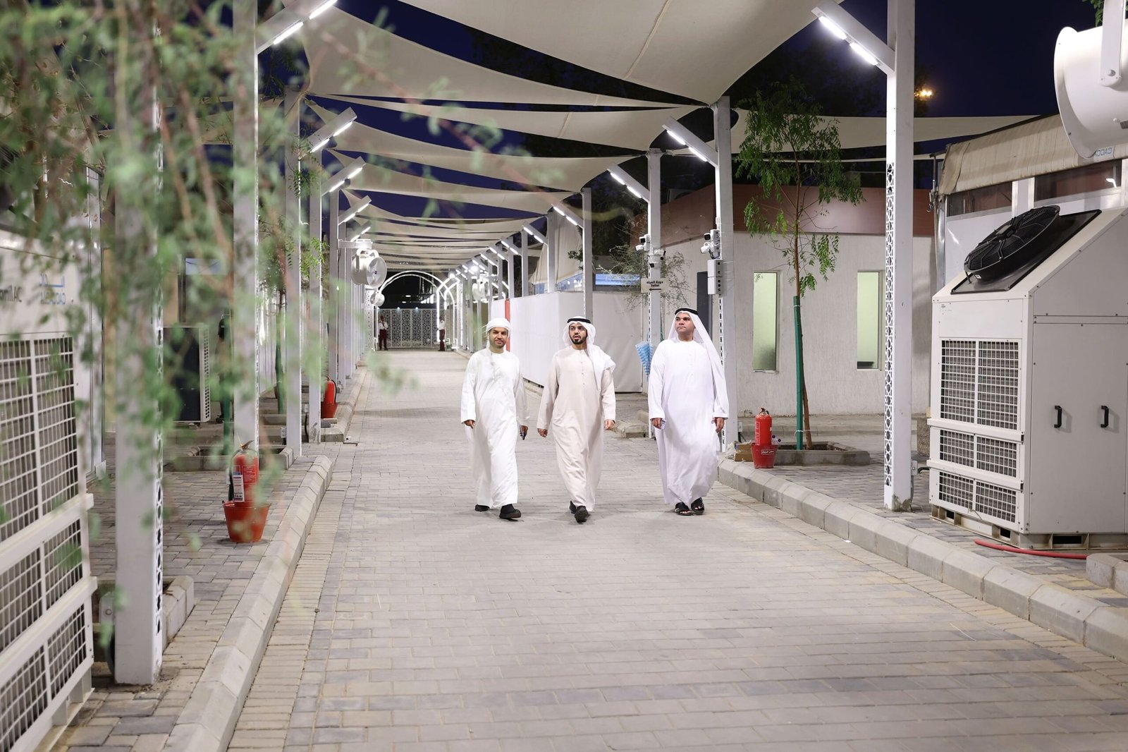 مكتب شؤون حجاج الإمارات يبدأ التشغيل التجريبي لمخيمات مشعري منى وعرفات