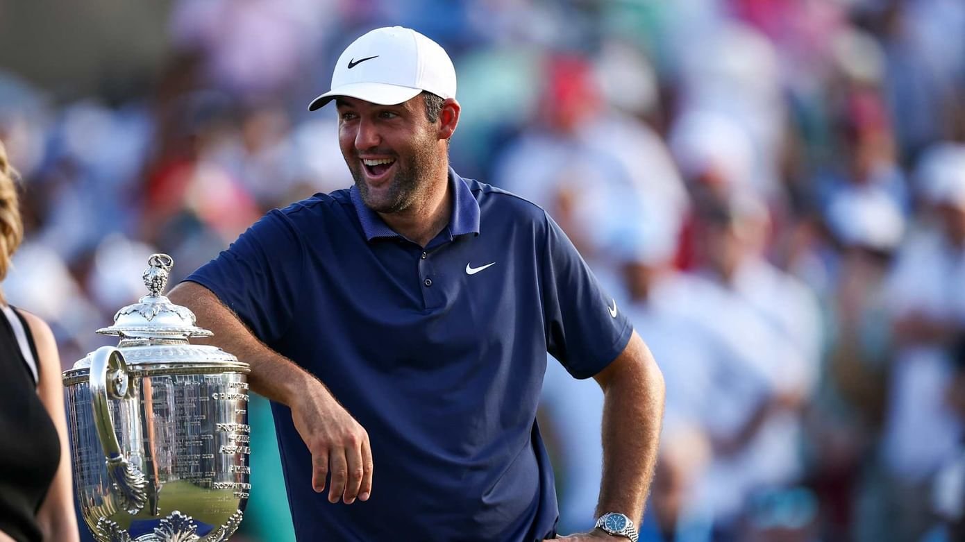 "دي بي وورلد للجولف.. شيفلر يحصد لقب "محترفي أميركا "