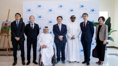 محافظ آيتشي اليابانية يطلع على أنشطة نادي دبي لأصحاب الهمم