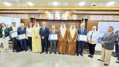 الشارقة تكرّم 4 أدباء أردنيين في عمّان