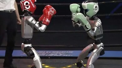 مجموعة الصين للإعلام تنظم أول حدث رياضي عالمي بمشاركة روبوتات بشرية