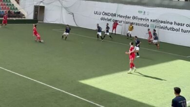 منتخب "الميني فوتبول" يهزم نظيره الكوستاريكي بثلاثية في أذربيجان