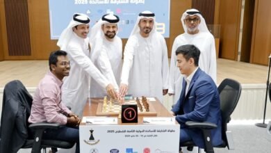 بمشاركة 350 لاعبًا..."الشارقة الدولية لأساتذة الشطرنج" تنطلق في نسختها الثامنة