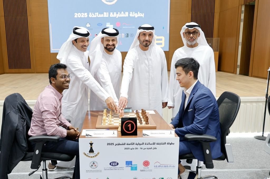 بمشاركة 350 لاعبًا..."الشارقة الدولية لأساتذة الشطرنج" تنطلق في نسختها الثامنة