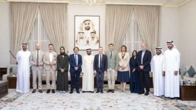 علي النعيمي يلتقي رئيس اللجنة الفرعية لشؤون الضرائب في البرلمان الأوروبي