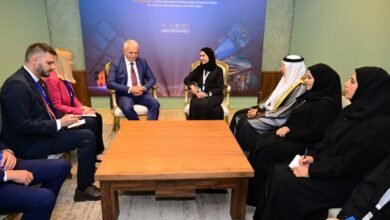 "الوطني الاتحادي" يبحث تعزيز التعاون مع برلمان الجبل الأسود