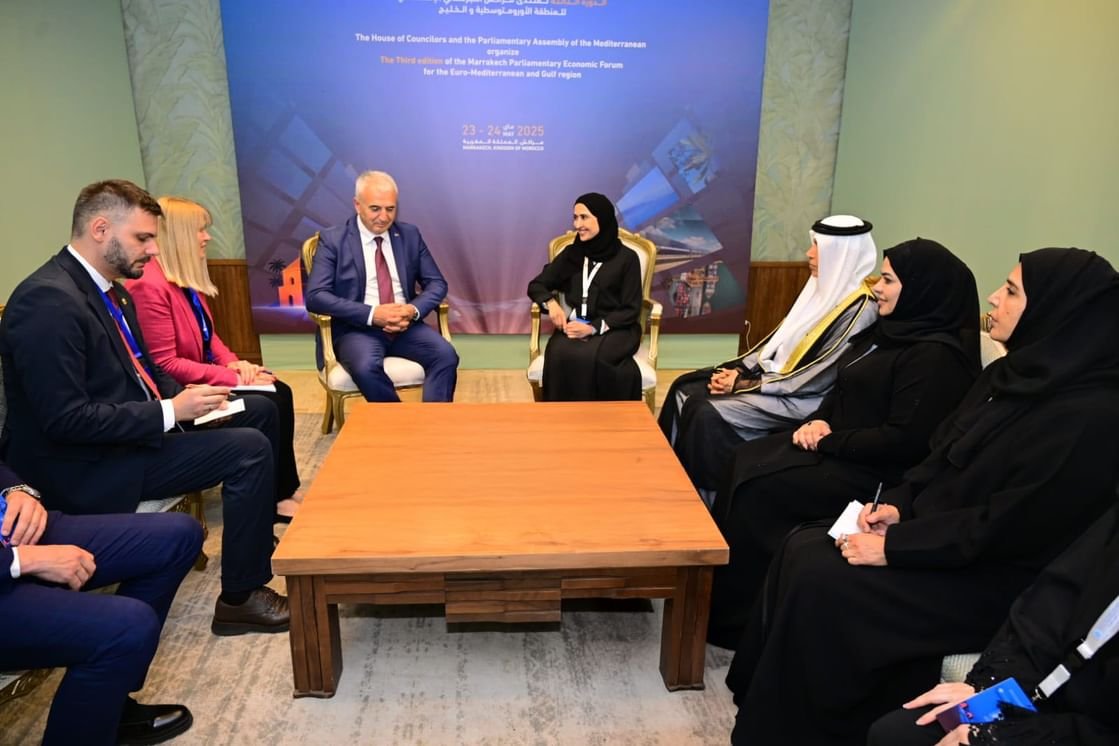 "الوطني الاتحادي" يبحث تعزيز التعاون مع برلمان الجبل الأسود