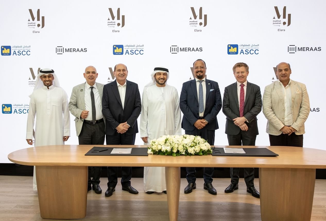 بقيمة 300 مليون درهم.. "مِراس" تُرسي عقد المرحلة السابعة من "مدينة جميرا ليفنج إلارا"