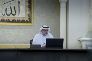 ولي عهد الشارقة يترأس اجتماع المجلس التنفيذي