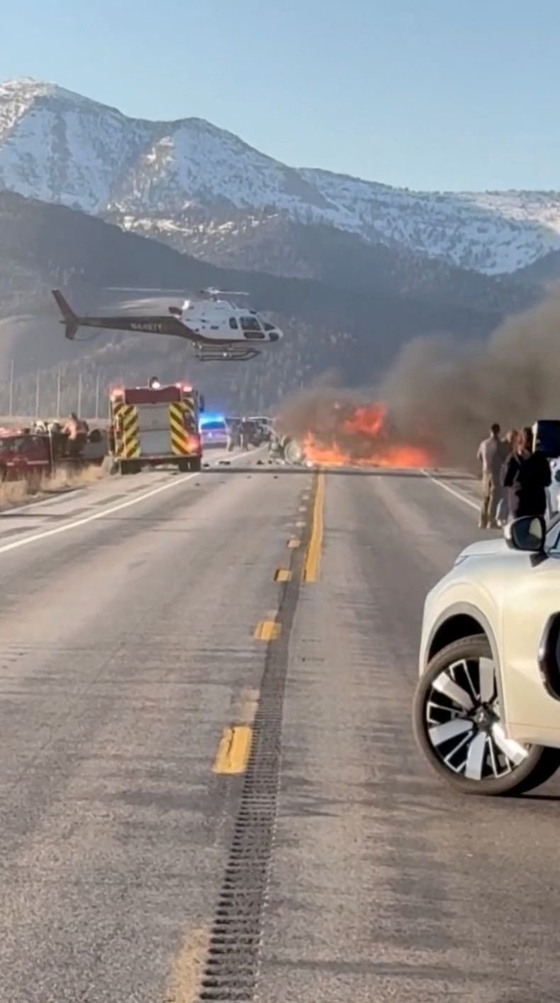 مصرع 7 أشخاص جراء اصطدام شاحنة بحافلة سياحية في ولاية أيداهو الأمريكية