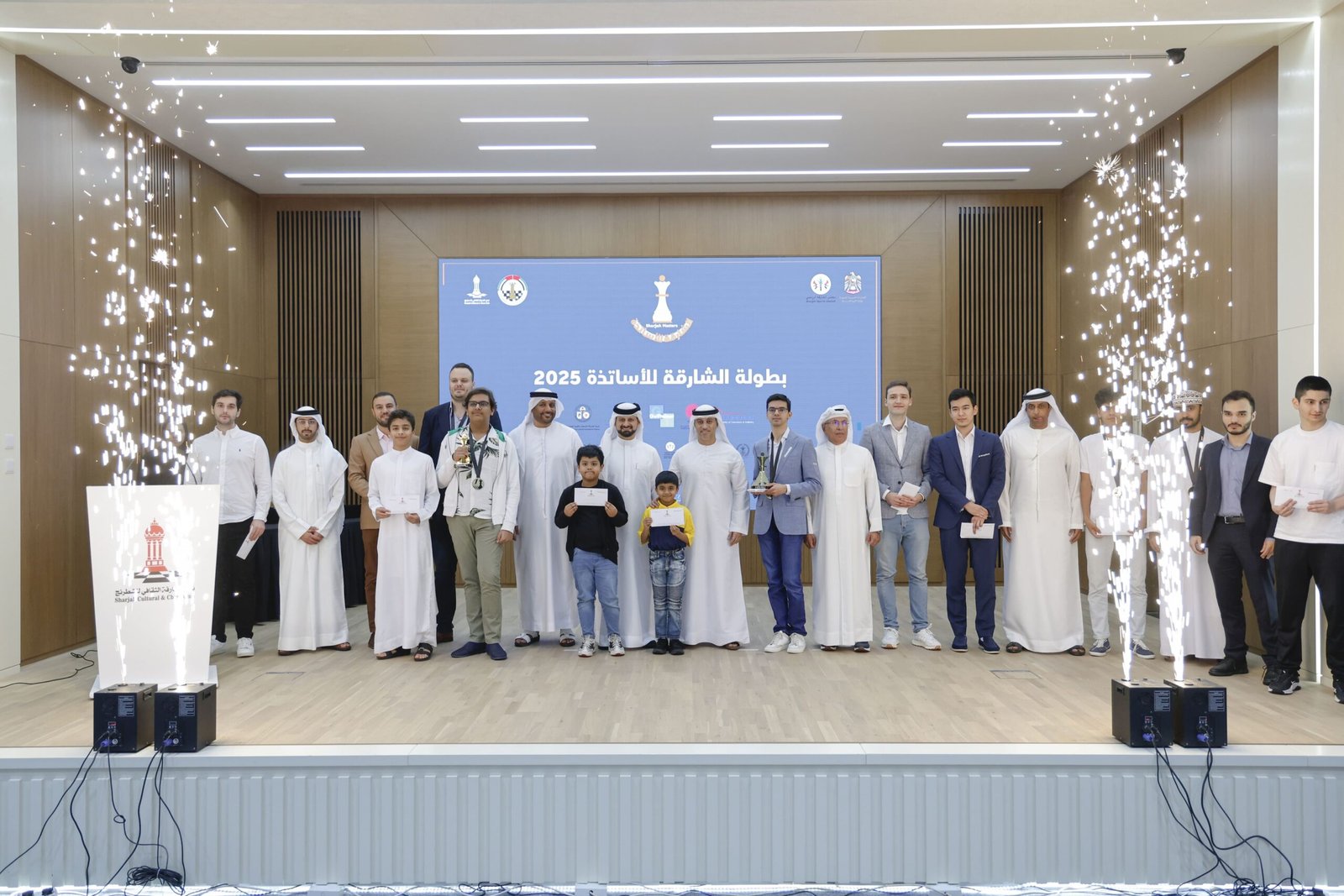 الهولندي جيري أول أوروبي يفوز بلقب "دولية الشارقة لأساتذة الشطرنج"