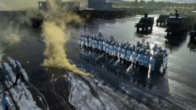 الحرس الوطني وشرطة الشارقة يعززان الجاهزية في تمرين الردع (2)