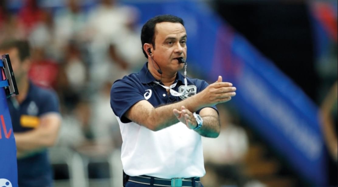 الحكم الدولي الإماراتي حامد الروسي رئيسا لحكام بطولة آسيا للكرة الطائرة