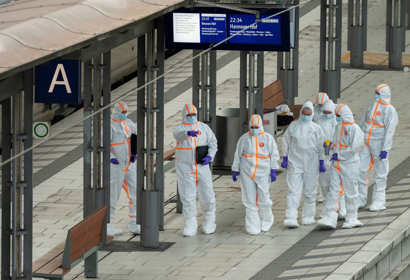 إصابة 18 شخصا في هجوم بسكين بمحطة قطار مدينة هامبورج الألمانية