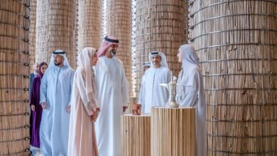عمار بن حميد يزور جناح دولة الإمارات في "إكسبو 2025 ‏أوساكا"‏