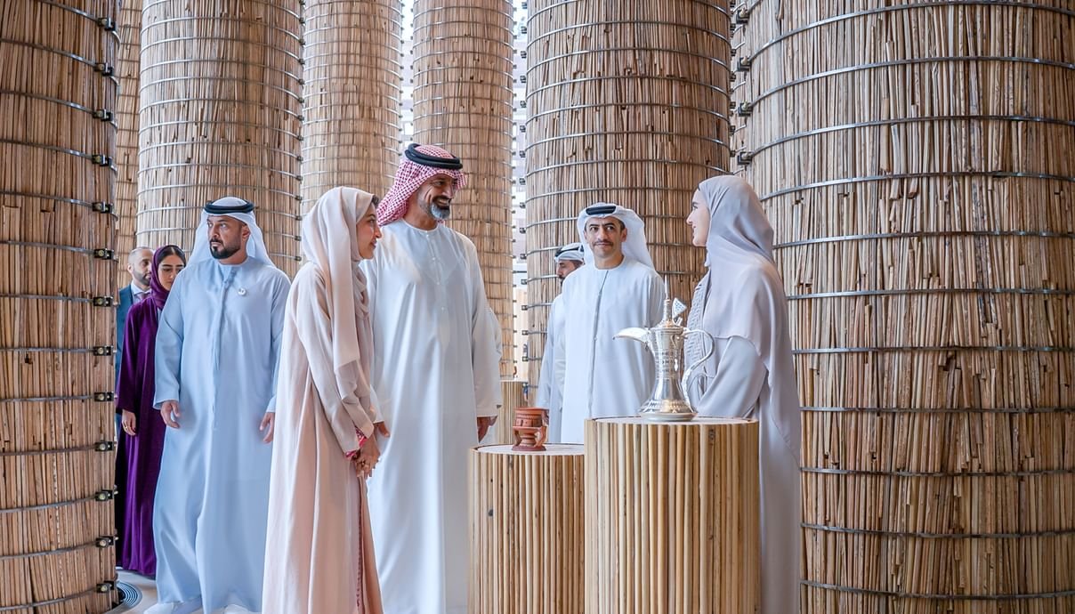 عمار بن حميد يزور جناح دولة الإمارات في "إكسبو 2025 ‏أوساكا"‏