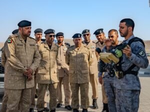 الحرس الوطني وشرطة الشارقة يعززان الجاهزية في تمرين الردع (2)