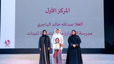الغلا عبد الله الهاجري بطلة لتحدي القراءة العربي في دولة قطر