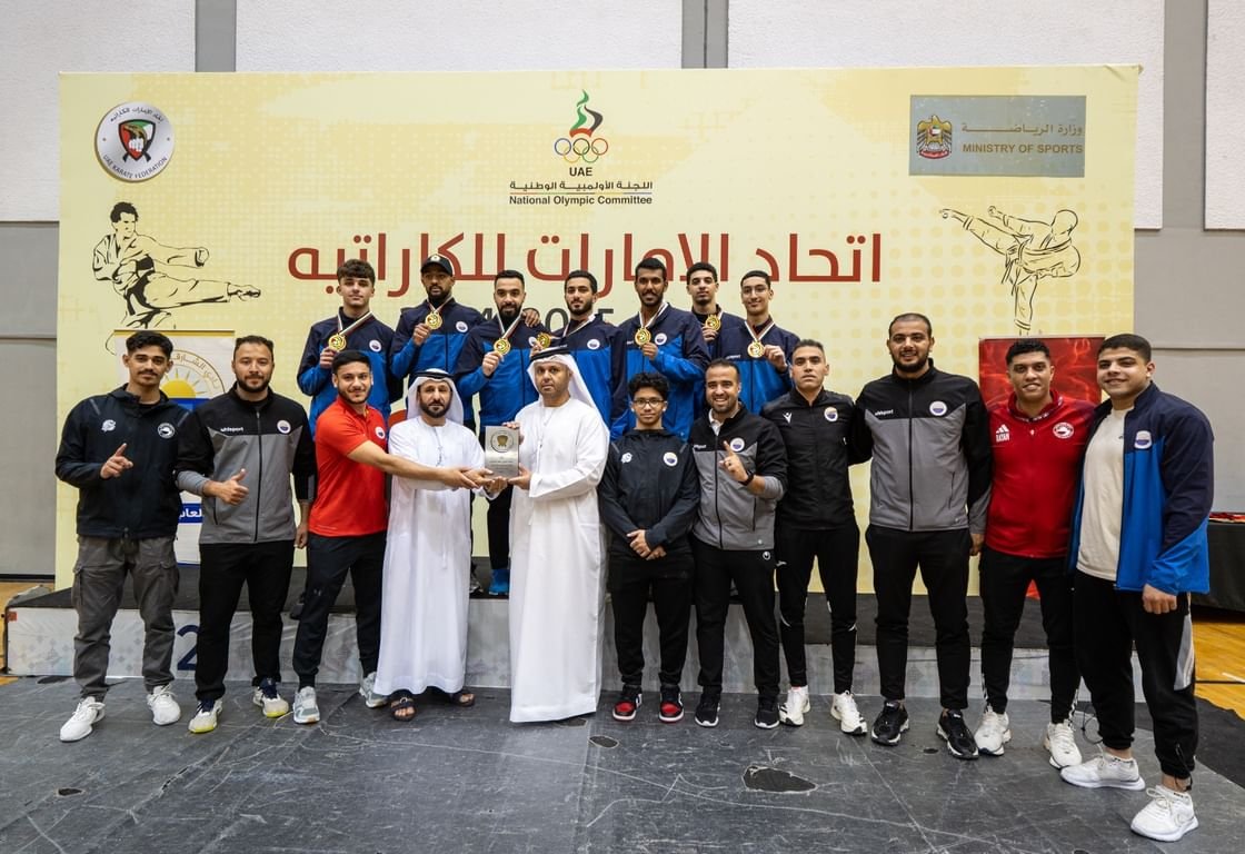 تتويج شرطة دبي والشارقة وكلباء بألقاب الدوري العام للكاراتيه
