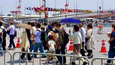 عدد زوار إكسبو أوساكا يتجاوز 4 ملايين شخص