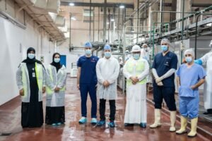 دائرة البلديات والنقل بأبوظبي تنظم حملة تفتيشية على المسالخ استعداداً لاستقبال عيد الأضحى المبارك