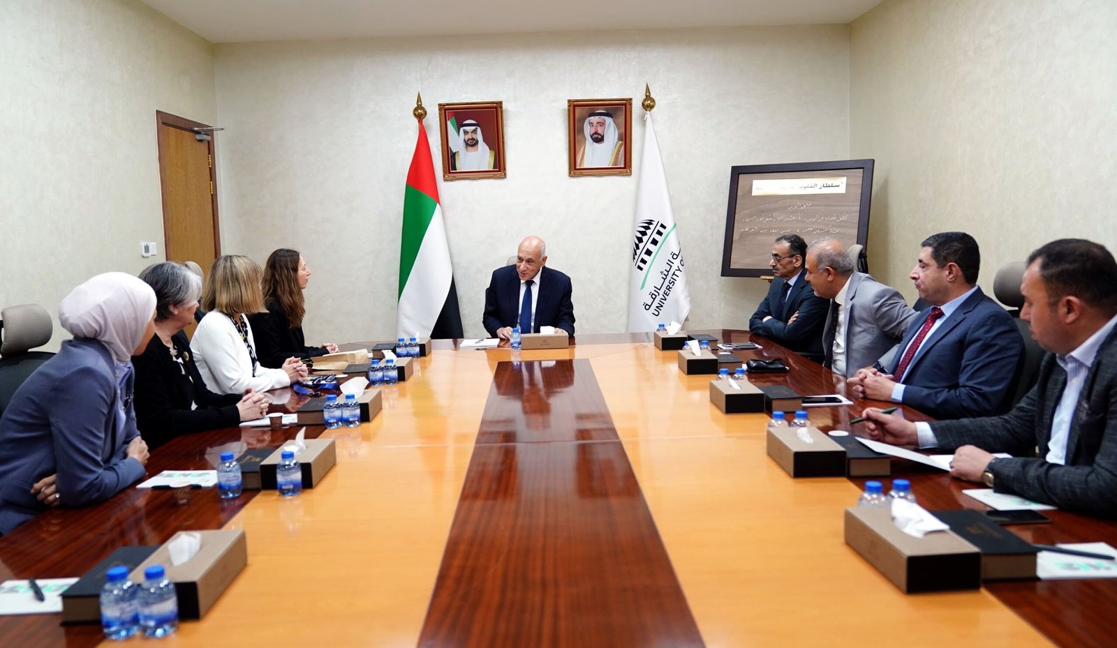 جامعتا الشارقة ولوكسمبورغ تتعاونان لتنظيم برامج أكاديمية وتدريبية متبادلة