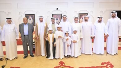 نهيان بن مبارك يحضر أفراح النعيمي وبن نجد في العين