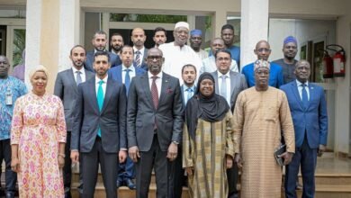 رئيس المرحلة الانتقالية في مالي يلتقي شخبوط بن نهيان آل نهيان