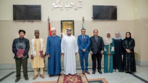 محمد الشرقي يشهد أمسية شعرية لطلبة الأزهر الوافدين في كلية اللغة العربية بالقاهرة